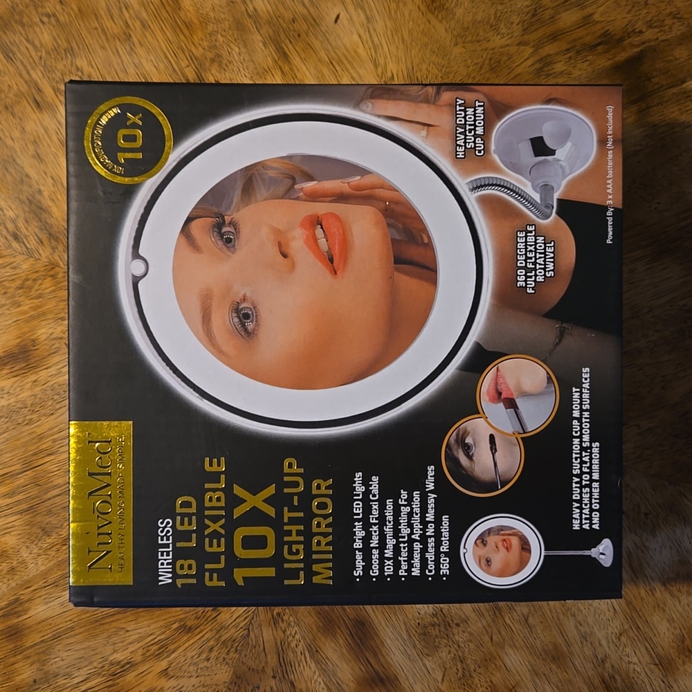 LED Wireless Make Up Mirror
